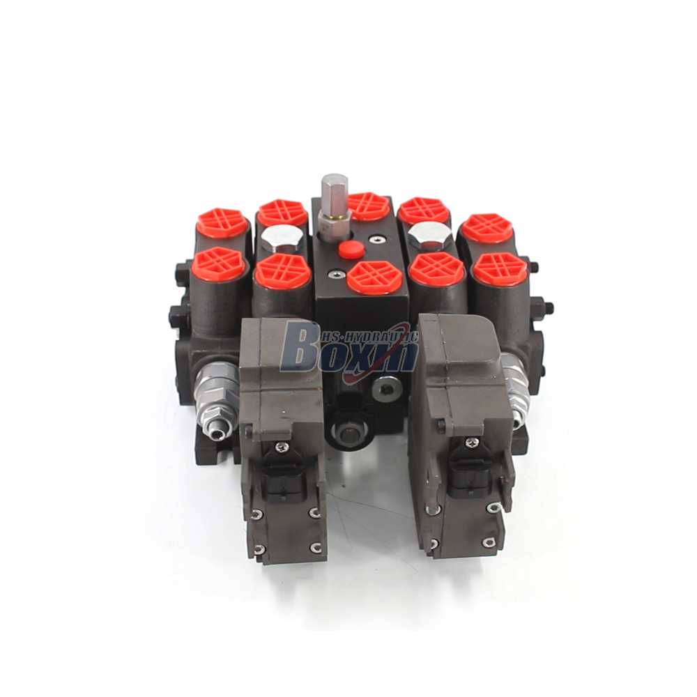 DCV100EMA-YT-JYT-J-K Electric motor 2 Spool Sectional Directional Valve main image